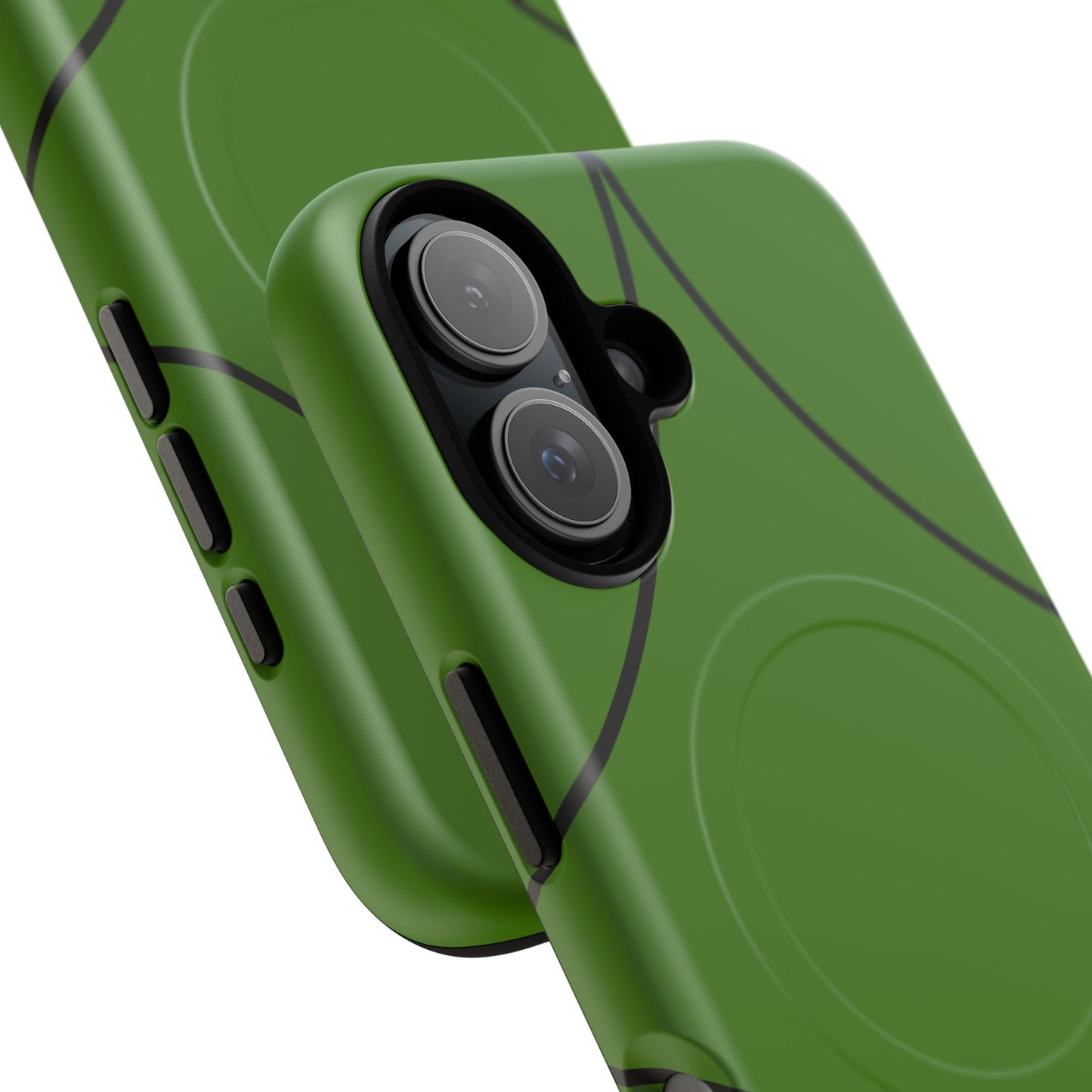 Green Geometric Tough Magnetic Phone Case