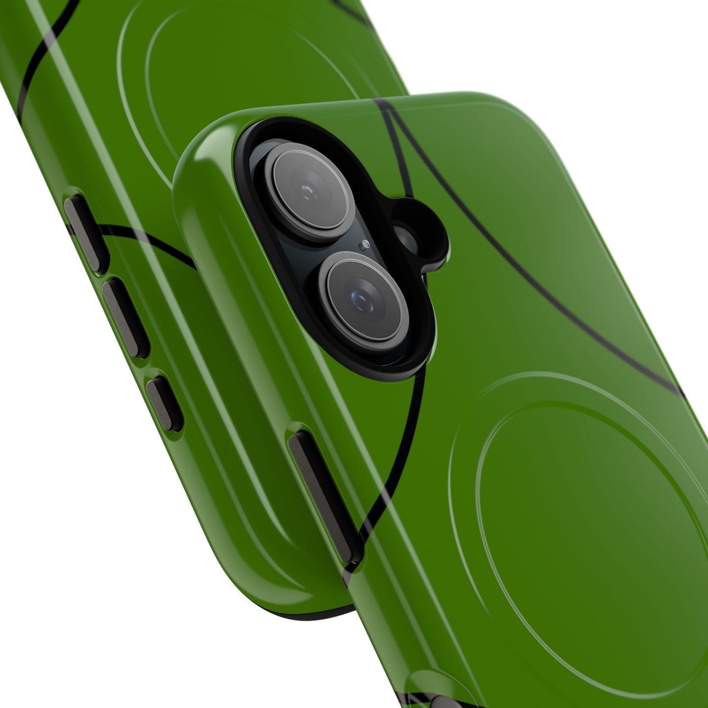 Green Geometric Tough Magnetic Phone Case