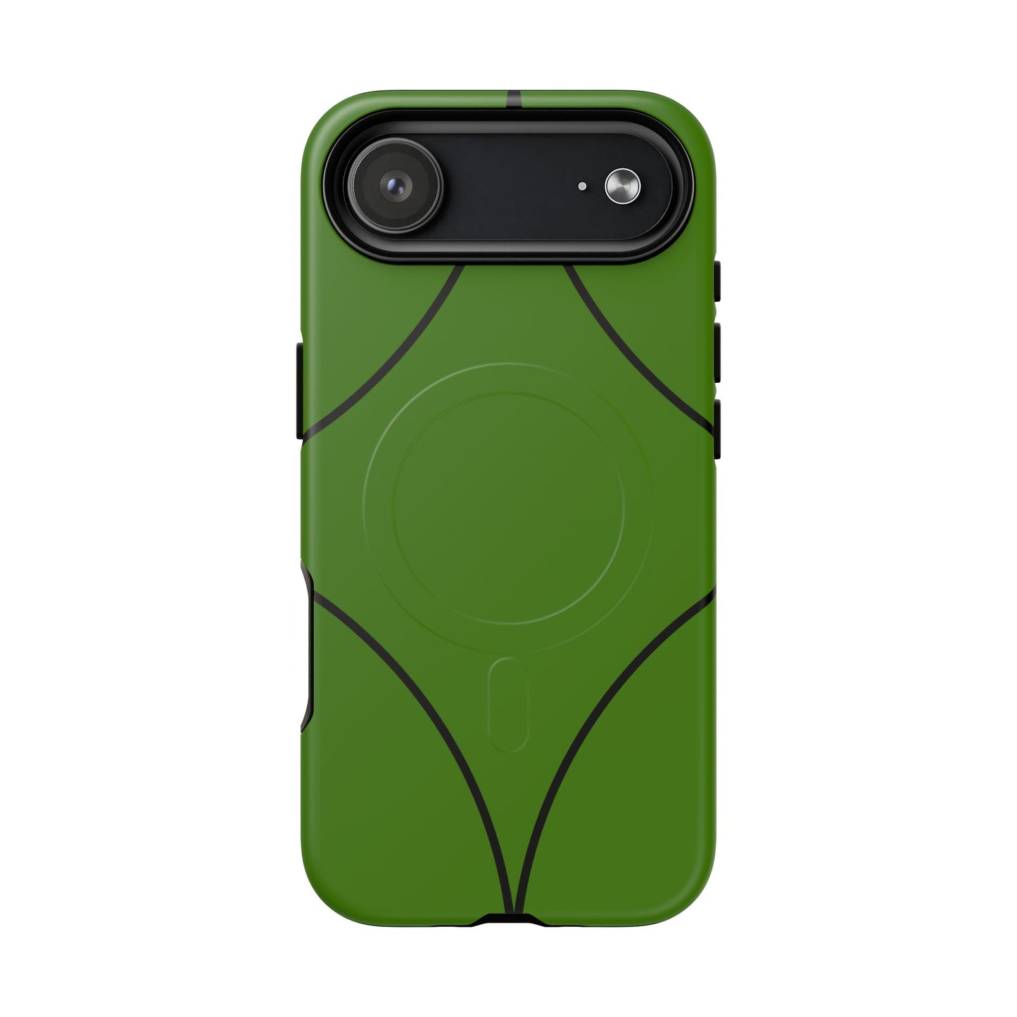 Green Geometric Tough Magnetic Phone Case