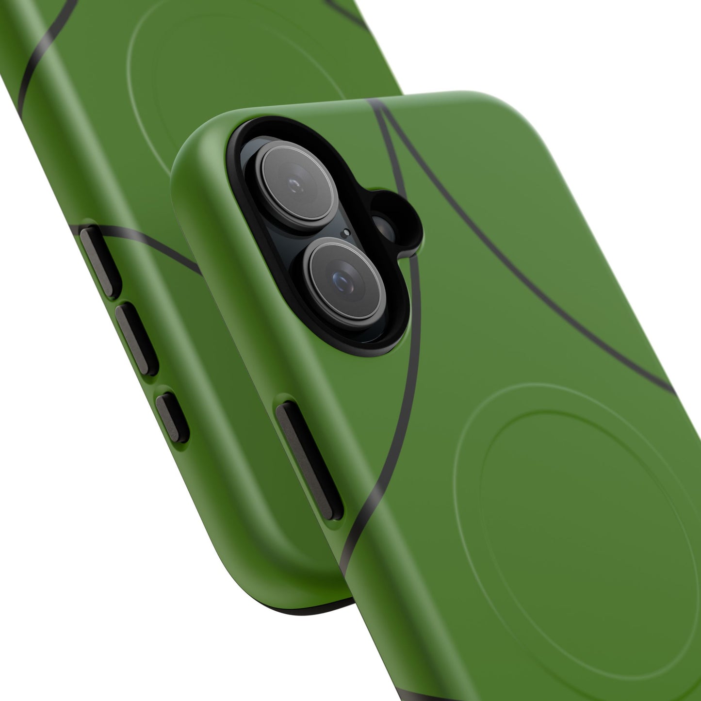 Green Geometric Tough Magnetic Phone Case