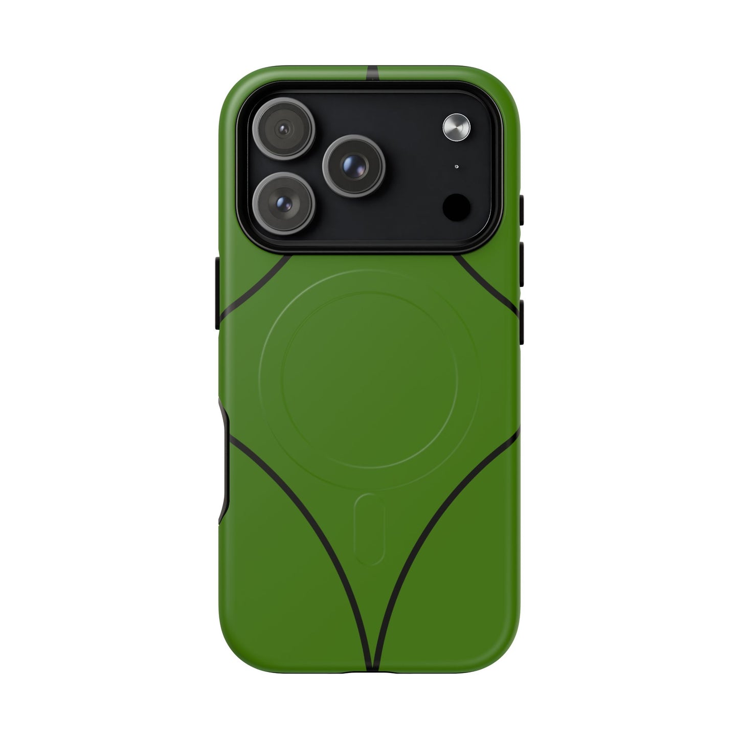 Green Geometric Tough Magnetic Phone Case
