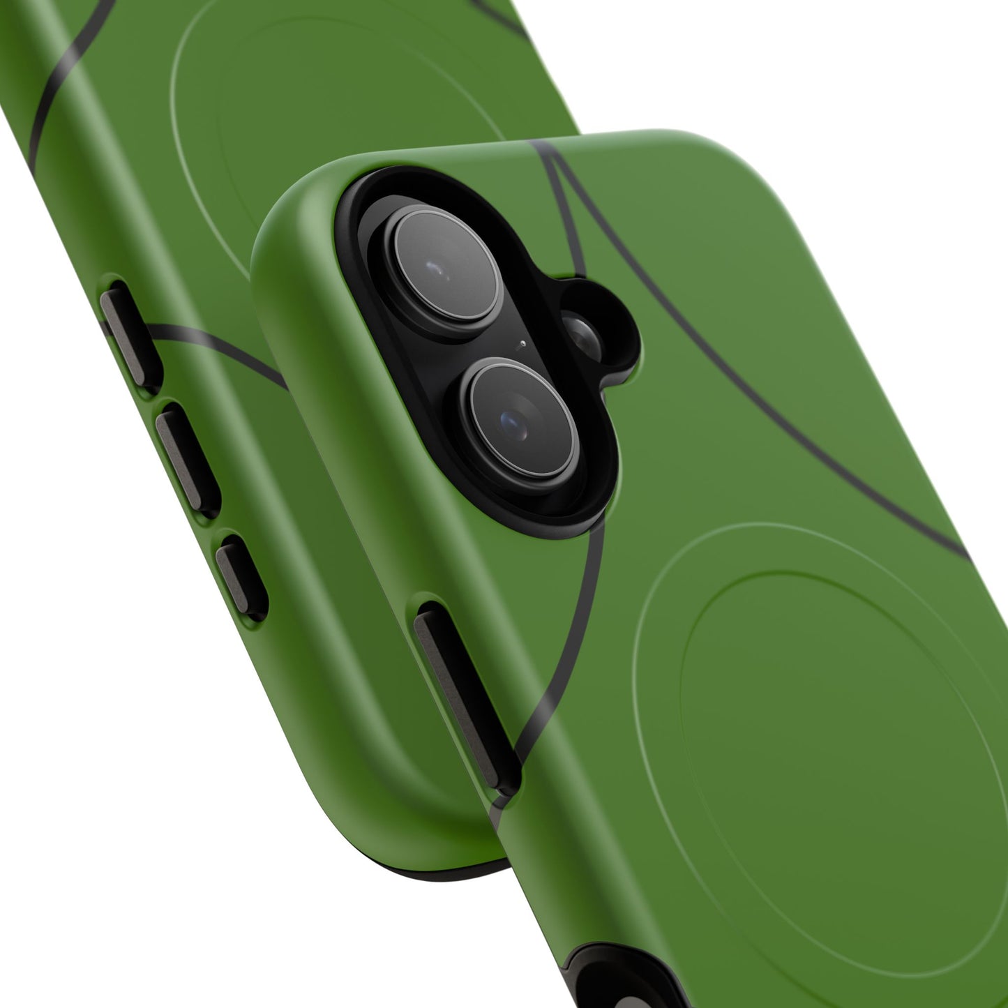 Green Geometric Tough Magnetic Phone Case